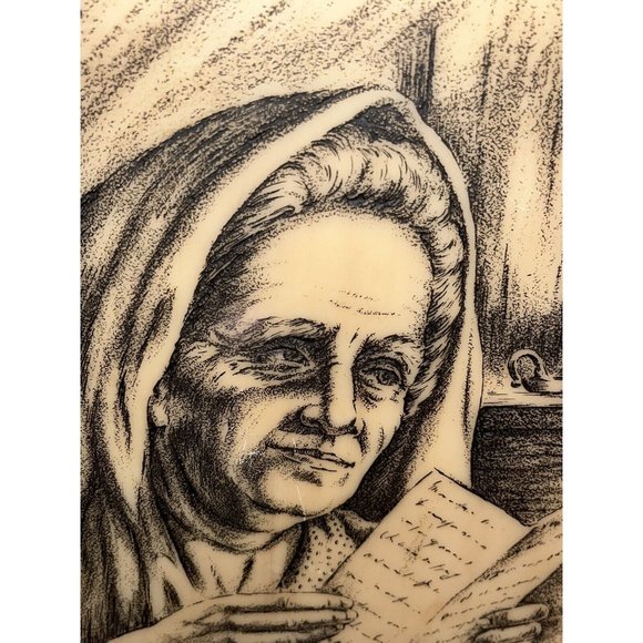 VINTAGE GENUINE ARTINI ENGRAVING HAND PAINTED Item 5445 Order # 7963 Dov Bar-Lev - Picture 2 of 10